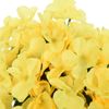 Guirnaldas De Flores Artificiales 3 Uds Amarillo 85 Cm Vidaxl