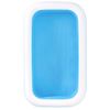 Piscina Familiar Inflable Rectangular Azul Blanco 262x175x51cm Bestway
