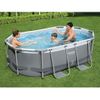 Piscina Desmontable Ovalada Power Steel 305x200x84 Cm Bestway