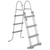 Escalera De Piscina De 4 Peldaños Flowclear 107 Cm Bestway