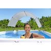 Toldo Para Piscina Desmontable Blanco Bestway