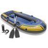 Set Bote Hinchable Con Remos Y Bomba Challenger 3 Intex