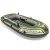 Set Bote Hinchable Con Remos Y Bomba Seahawk 2 Intex