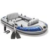 Set Bote Hinchable Con Remos Y Bomba Excursion 4 Intex