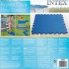 Protectores De Suelo Para Piscina 8 Uds Azul 50x50 Cm Intex