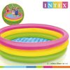 Piscina Inflable Con 3 Anillos Sunset 147x33 Cm Intex