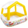 Piscina Inflable Con Parasol 157x157x122 Cm Intex