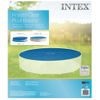 Cubierta De Piscina Solar Polietileno Azul 348 Cm Intex