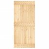 Puerta Corredera Con Herrajes Madera Maciza De Pino 95x210 Cm Vidaxl