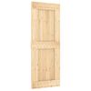 Puerta Corredera Con Herrajes Madera Maciza De Pino 80x210 Cm Vidaxl