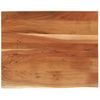 Tablero Rectangular Madera De Acacia Borde Vivo 90x80x2,5 Cm Vidaxl