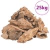 Piedras De Dragón Marrón 25 Kg 1-10 Cm Vidaxl