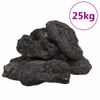 Rocas Volcánicas Negras 25 Kg 10-30 Cm Vidaxl