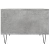 Mesa De Centro Madera Contrachapada Gris Hormigón 60x50x36,5 Cm Vidaxl