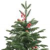 Árbol De Navidad Artificial Con Piñas Y Bayas 210 Cm Vidaxl