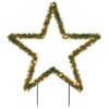 Estrella De Luz Decorativa Navidad Con Estacas 115 Led 85 Cm Vidaxl