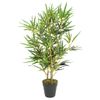 Árbol De Bambú Artificial Con 368 Hojas Verde 80 Cm Vidaxl