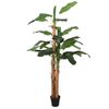 Árbol De Plátano Artificial 19 Hojas Verde 180 Cm Vidaxl