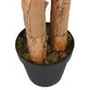 Árbol De Plátano Artificial 19 Hojas Verde 180 Cm Vidaxl