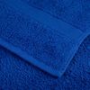 Toallas De Mano 4 Uds 100% Algodón Azul 50x100 Cm 600 Gsm Vidaxl