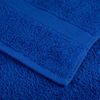 Toallas Pemium 10 Uds 100% Algodón Azul 70x140 Cm 600 Gsm Vidaxl