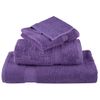 Toallas De Mano 2 Uds 100% Algodón Morado 50x100 Cm 600 Gsm Vidaxl