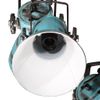 Lámpara De Techo Azul Desgastado 25 W E27 30x30x100 Cm Vidaxl