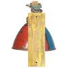 Lámpara De Pared 25 W E27 Multicolor Vidaxl