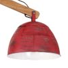 Lámpara De Techo Rojo Desgastado 25 W E27 29x18x85 Cm Vidaxl