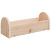 Comedero De Heno Para Conejos Madera Maciza Abeto 28x10x10 Cm Vidaxl