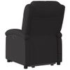 Sillón De Masaje Eléctrico Reclinable Elevable Tela Negro Vidaxl