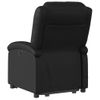 Sillón Reclinable De Masaje De Pie Cuero Artificial Negro Vidaxl