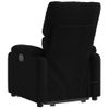 Sillón De Masaje Eléctrico Reclinable Elevable Tela Negro Vidaxl