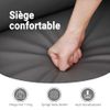 Sillón De Masaje Elevable Eléctrico Cuero Sintético Crema Vidaxl