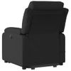 Sillón De Masaje Eléctrico Reclinable Elevable Tela Negro Vidaxl