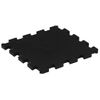 Baldosas De Suelo De Goma 16 Unidades Negro 16 Mm 30x30 Cm Vidaxl