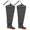 Botas Altas De Agua De Pesca Verde Oscuro Talla 42 Vidaxl