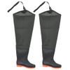 Botas Altas De Agua De Pesca Verde Oscuro Talla 44 Vidaxl