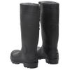 Botas De Agua Negro Número 38 Pvc Vidaxl