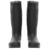 Botas De Agua Negro Número 40 Pvc Vidaxl