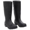 Botas De Agua Negro Número 43 Pvc Vidaxl