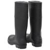 Botas De Agua Negro Número 44 Pvc Vidaxl