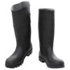 Botas De Agua Negro Número 45 Pvc Vidaxl