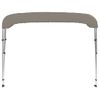 Toldo Bimini De 3 Arcos Gris 183x152x133 Cm Vidaxl