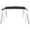 Toldo Bimini De 3 Arcos Negro 183x152x133 Cm Vidaxl