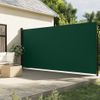 Toldo Lateral Retráctil Verde Oscuro 220x600 Cm Vidaxl