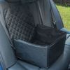 Silla De Coche Para Perros Negro 45x45x25/55 Cm Vidaxl