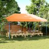 Tienda De Fiesta Plegable Pop-up Naranja 580x292x315 Cm Vidaxl