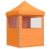 Tienda De Fiesta Plegable Pop-up 4 Paredes Laterales Naranja Vidaxl