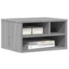 Soporte Impresora Madera Ingeniería Gris Sonoma 40x32x22,5 Cm Vidaxl